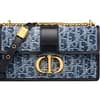 Dior 30 Montaigne East-West Bag with Chain