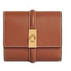 CELINE 16 Small Wallet in Shiny Calf Leather